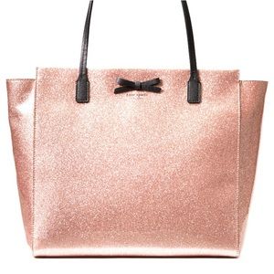 💖KATE SPADE💖 Glitter Rose Gold Mavis St. Taden